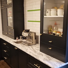 Classic-black-for-this-Overland-Park-Ks-cabinet-painting-project 1