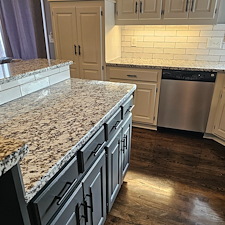 This-Lenexa-Ks-kitchen-was-updated-with-a-two-toned-paint-scheme 1